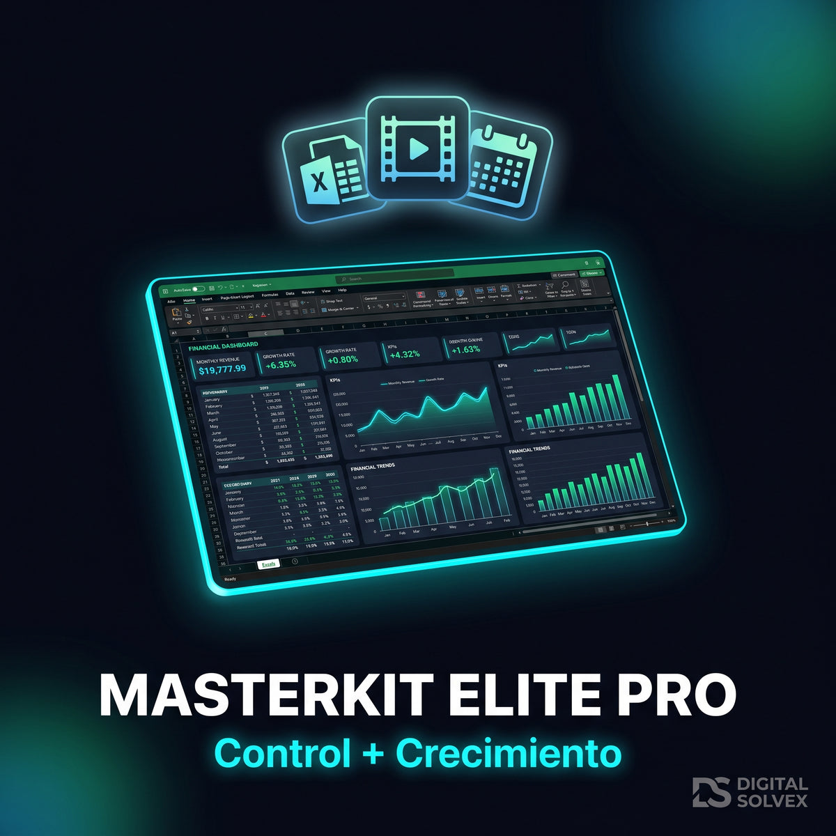 Masterkit Elite PRO — Paquete Control + Crecimiento